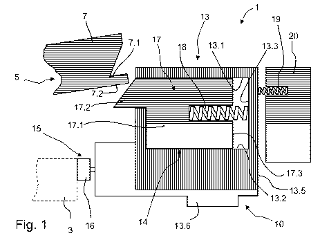 A single figure which represents the drawing illustrating the invention.